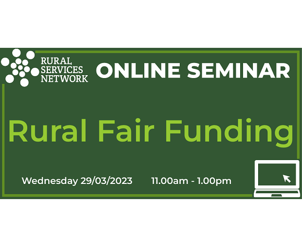 29/03/23 - RSN Seminar: Fair Funding